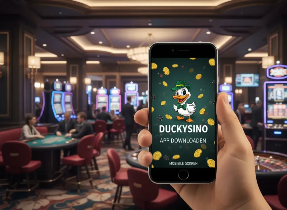 Duckysino app downloaden en gebruiken voor mobiel gokken